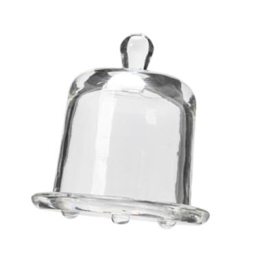 Imagem de IEUDNS Bolo de vidro suporte multifuncional cúpula de bolo à prova de poeira para o aperitivo queijo festas de chá da tarde restaurante