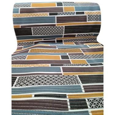 Imagem de Passadeira Emborrachada Antiderrapante Larga (65cm) (Ladrilho estampado,1 Metro)