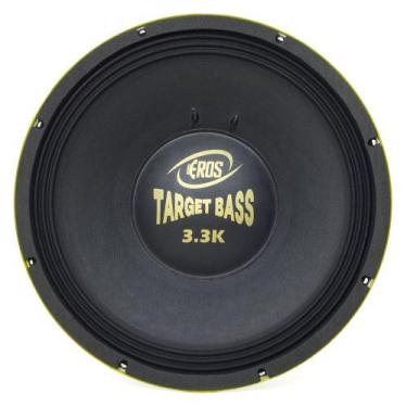 Imagem de Subwoofer Eros 15 Pol. Target Bass 3.3K 1650w Rms 4 Ohms Alto Falante 