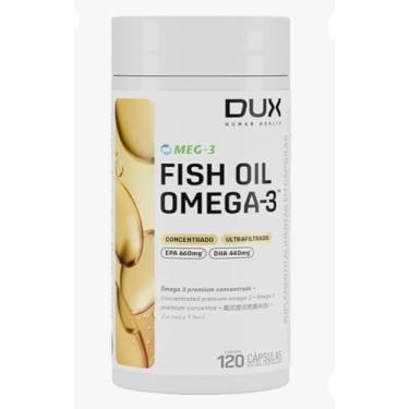 Imagem de Fish Oil Ômega 3 120 Cápsulas – Ultra Concentrado 660mg EPA + 440mg DHA – Suporte ao Bem-Estar Geral – Dux Human Health