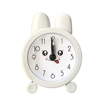 Imagem de Despertador quarto criativo bonito mini metal pequeno despertador eletrônico pequeno despertador relógio de mesa relógio de manhã despertador retrô portátil sino relógio de mesa relógio de cabeceira