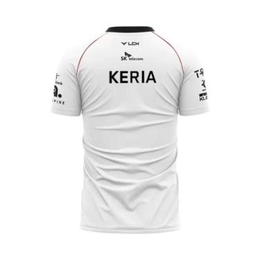 Imagem de Camiseta Masculina T1 Esports - Uniforme Liga das Lendas 2024, XX pequ