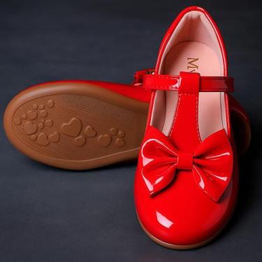Imagem de Sapatilha Social Festa Meninas Elegantes Estilo Boneca Mary Jane - My 