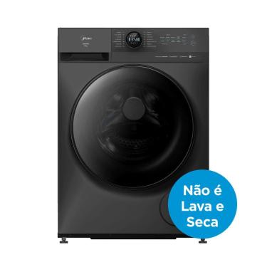 Imagem de Máquina de Lavar 11kg Titanium Slim HealthGuard Conectada Midea
