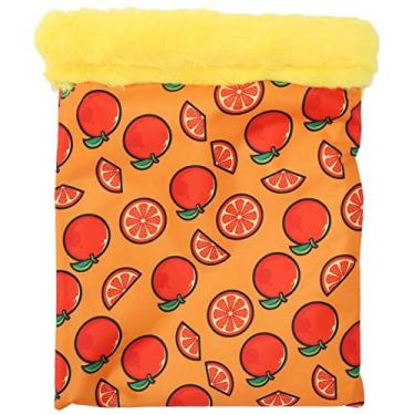 Imagem de Saco de Dormir de Hamster, Seguro de Animal Pequeno de Animais Pequeno e Confortável, Pano de Oxford Portátil para Casa para Ouriço para a Cobaia Porquinho (L)