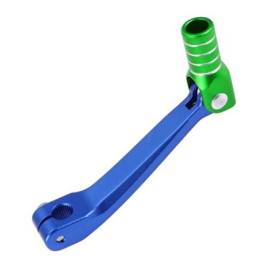 Imagem de A ABSOPRO Alavanca de câmbio dobrável de motocicleta para Honda CRF150F 2003-2017 Braço de alavanca de mudança de pedal azul verde prateado 1 peça