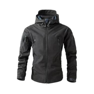 Imagem de Jaqueta Masculina De Lã Softshell À Prova D'água Quente Ao Ar Livre In