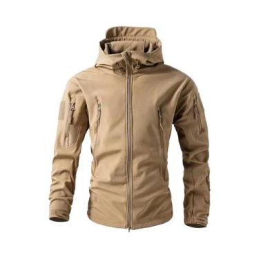 Imagem de Jaqueta Masculina De Lã Softshell À Prova D'água Quente Ao Ar Livre In