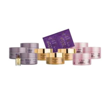 Imagem de Kit 3 Máscaras Reconstrução + Golden + S.O.S + - Dyusar Cosmeticos