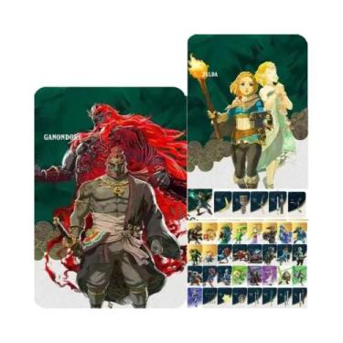 Imagem de 40 Cartões Zelda Amiibos Para Legend of Zelda Tears of the Kingdom E a