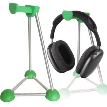 Imagem de AJKTHGE Suporte de fone de ouvido, suporte de fone de ouvido de mesa, fones de ouvido para jogos, para SteelSeries / Logitech / HyperX / Sony / Beats / Sennheiser / Anker/Xbox e todos os fones de