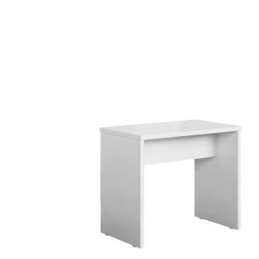 Imagem de Banqueta Penteadeira Camarim Melilla 45x54cm Branca-EdeCasaMoveis