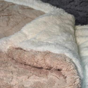 Imagem de Cobertor Manta Sherpa Casal Dupla Face Edredom 1,80x2,20m - Genérica, 