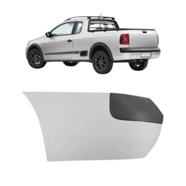 Imagem de Polaina Traseira Saveiro G5/g6 Primer/text 2009 A 2016 - Kj, Lado Esqu