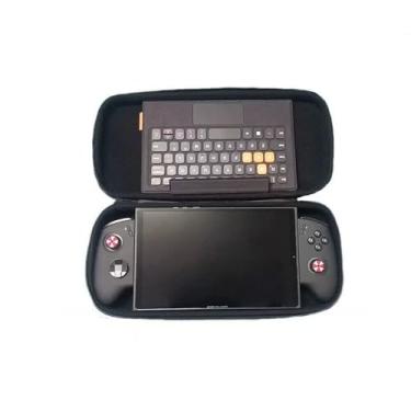 Imagem de Bolsa protetora Voikoli Capa de armazenamento portátil compatível com Onexplayer X1 Mini Eva capa rígida com alça de teclado host (preto)