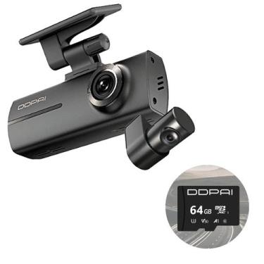 Imagem de Câmera Veicular DDPAI N1 Dual  1296P1080P, WiFi, Visão Noturna e Super