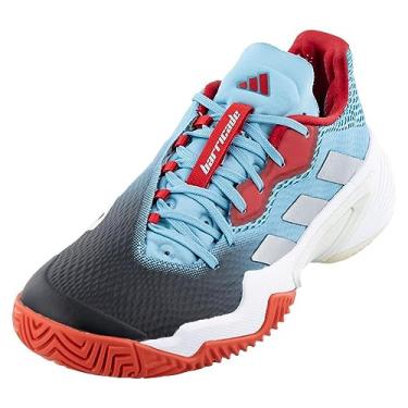 Imagem de adidas Tênis feminino Barricade, Preloved azul/prata metálico, 37