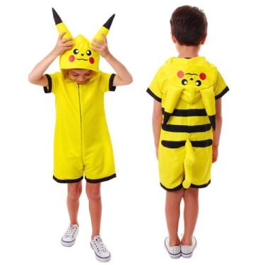 Imagem de Fantasia Pikachu Infantil Curta - Tactel - POKÉMON - QUIMERA KIDS, 12