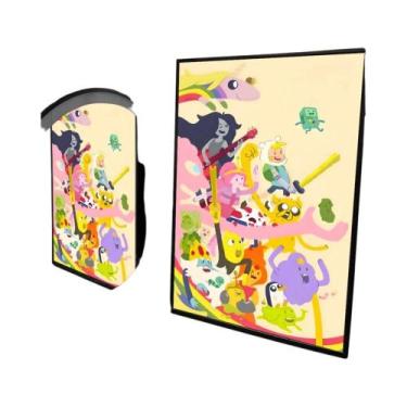 Imagem de Pôster De Anime Adventure Time, Adesivo De Papel Autoadesivo À Prova D
