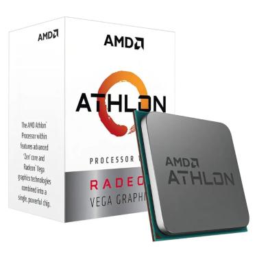 Imagem de PROCESSADOR AMD ATHLON 3000G 3.5GHz AM4 5MB CACHE