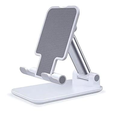 Imagem de Suporte Dobrável Para Celulas E Tablet Branco