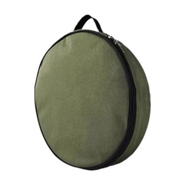 Imagem de SiaBiced Bolsa de transporte para cabos de carregamento de veículos elétricos, bolsa redonda com zíper, tecido Oxford impermeável para extensão de cabos