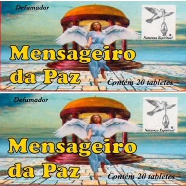Imagem de 2 Caixas De Defumador Natureza Espiritual Mensageiro Da Paz