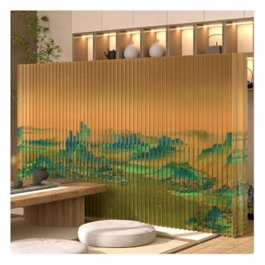 Imagem de Biombos e Divisórias Divisor De Sala Portátil Dobrável Moderno, Divisória De Parede De Papel Retrátil De 6,56~16,4 Pés, Divisor De Tela De Privacidade Do Painel De Papel Para Atividades Comerciais D