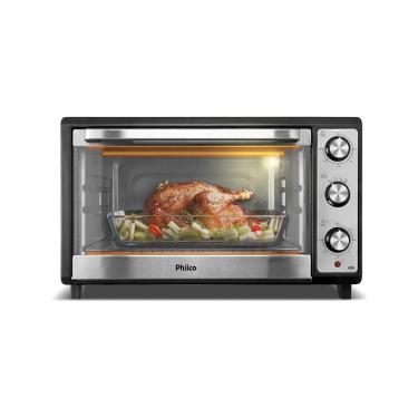 Imagem de Forno Elétrico 65 Litros Philco Dupla Resistência Bancada Preto PFE65 127V