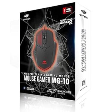 Imagem de Mouse Gamer Optico Mg-10Bk Preto Usb C3 Tech