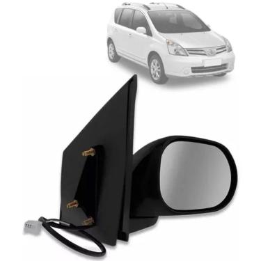 Imagem de Retrovisor Controle Elétrico Text Direito Nissan Livina 09/... EB654