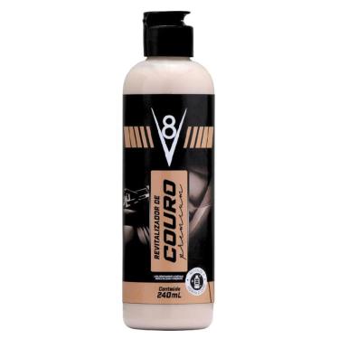 Imagem de Revitalizador De Couro Hidratação e Proteção Premium 240ml V8 Sanol