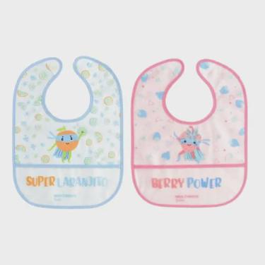 Imagem de Babador Multikids Baby Yum! Impermeável c/ Bolso Coletor