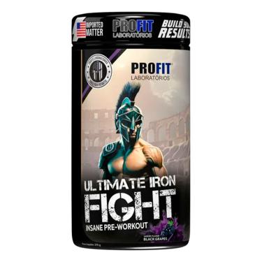 Imagem de Pré-Treino Ultimate Iron Fight 270g Black Grapes Profit