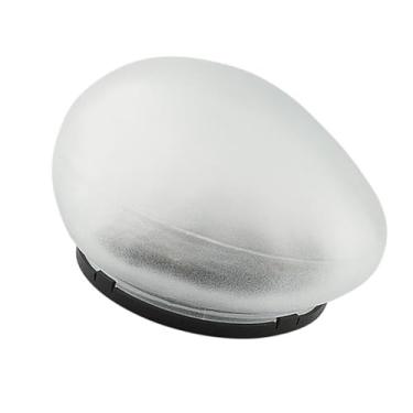 Imagem de predolo Luz de paisagem em formato de seixo movida a energia solar para áreas externas, resistente, criativa e decorativa, para jardim, pátio e caminho, Luz Branca