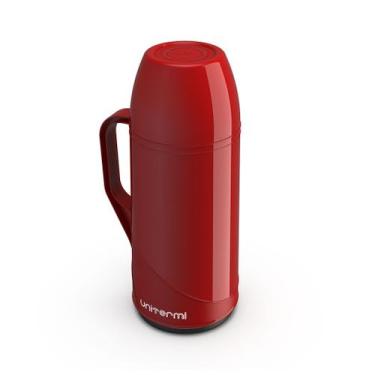 Imagem de Garrafa Térmica Mesa Roma Unitermi 500ml Café Chá, Vermelho, 500ml