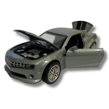 Imagem de Carrinho Camaro Carro de Ferro Fricção Metal Miniatura Metal Brinquedo