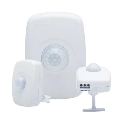 Imagem de Sensor de Presença Qualitronix QA21M 180° Bivolt com Fotocélula e 6 Funções – Sobrepor Parede