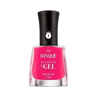 Imagem de Risqué Esmalte Diamond Gel Creme De Pitaya Rosa Cremoso 9 5 Ml