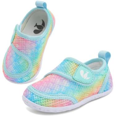 Imagem de Sapatos aquáticos FEETCITY para crianças, meninos e meninas, meias aqu