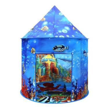 Imagem de Barraca de jogos para crianças KAIVEE Ocean Princess Mermaid Theme 3-7