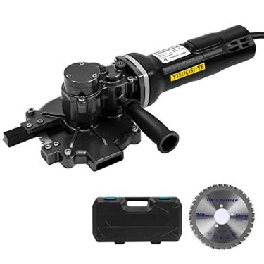 Imagem de Yisuosi-Ye Cortador de vergalhão elétrico, corta vergalhão de 4 mm a 40 mm em 5 segundos, apenas 4 kg, baixa faísca, corte frio com lâmina substituível e saco de poeira