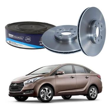 Imagem de Disco Freio Dianteiro Hb20s 1.6 16v 2016 A 2019 - MDS