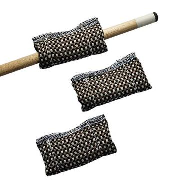 Imagem de BALIKEN Limpador de tacos para tacos Slicker Shaft Slicker Cloth Snooker Towel Burnisher Taco Polidor de eixo de bilhar Ferramenta de limpeza de eixo de sinuca/Acessórios de mesa de sinuca/Acessórios