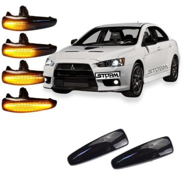 Imagem de Pisca Seta Sequencial Par De Led Lancer Mitsubishi 2.0 Sedan
