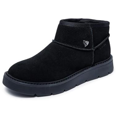 Imagem de Skechers Keepsakes Bota de neve feminina confortável com as mãos livres, Preto/preto, 34