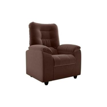 Imagem de Poltrona do Papai Reclinável Onix Marrom Matrix