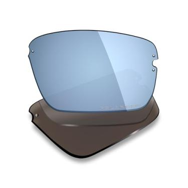 Imagem de Mryok Lentes de reposição ultra polarizadas para óculos de sol Costa Del Mar Galveston, HD Polarized, proteção UV, resistente a impactos e ajuste perfeito - Deep Water Blue