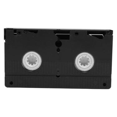 Imagem de Limpador de cabeça VHS/VCR, kit de limpeza de cabeça de vídeo reutilizável tipo seco 50 vezes para reprodutores de VHS/VCR, otimiza a reprodução de vídeo VHS