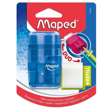 Imagem de Apontador com coletor Connect 2 furos 049210 - Maped
